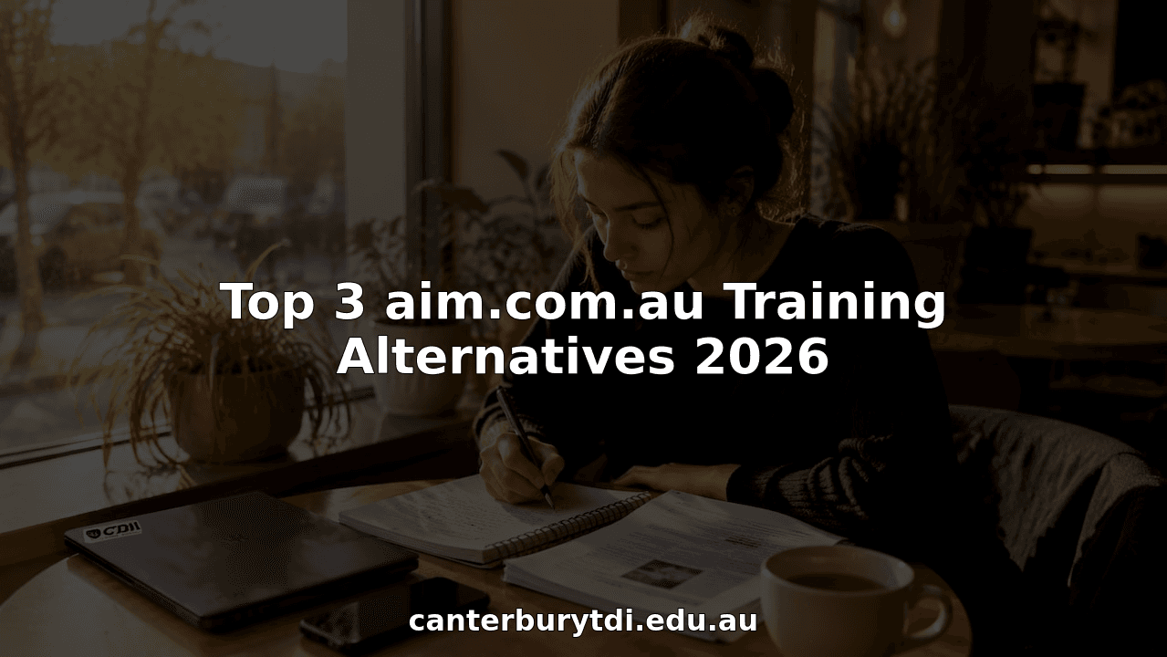 Top 3 aim.com.au Training Alternatives 2026